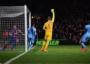 جو هارت|کریستال پالاس 2 - 1 منچستر سیتی / لیگ جزیره