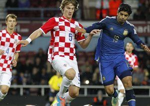 ایور بانگا|آرژانتین 2 - 1 کرواسی / دیدار دوستانه