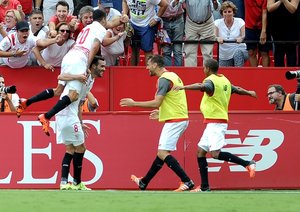 وینسنته ایبورا|سه ویا 2 - 1 بارسلونا / لالیگا