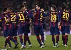 نیمار|بارسلونا 5 - 0 اِلچه / جام حذفی اسپانیا