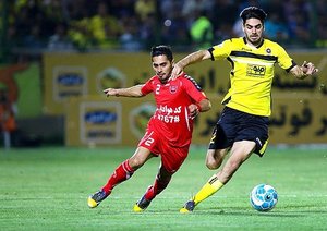 امید عالیشاه|سپاهان اصفهان 4 - 2 پرسپولیس تهران / لیگ برتر ایران (خلیج فارس)