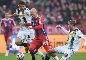 آرین روبن|بایرن مونیخ 0 - 2 مونشن گلادباخ / بوندسلیگا