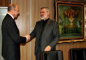 دیدار رویانیان با سفیر ایتالیا|دیدار رویانیان با سفیر ایتالیا