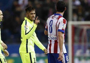 نیمار|اتلتیکو مادرید 2 - 3 بارسلونا / جام حذفی اسپانیا