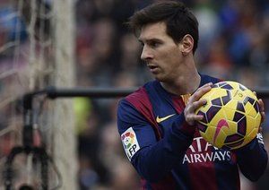 لیونل مسی|بارسلونا 0 - 1 مالاگا / لالیگا