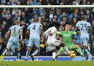 ویلفرد بونی|منچستر سیتی 2 - 1 سوانسی / لیگ جزیره