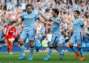 فرانک لمپارد - داوید سیلوا - خسوس ناواس|منچستر سیتی 1-1 چلسی / لیگ برتر