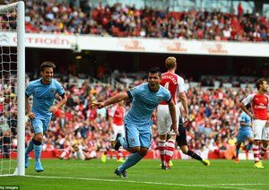 سرخیو آگیرو|آرسنال 2-2 منچسترسیتی / لیگ جزیره