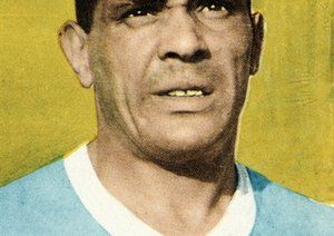 جام جهانی 1950|تصویری از اوبدولیو وارلا (اروگوئه)، جام جهانی 1950 برزیل.