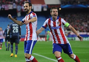 خوان فران|اتلتیکو مادرید 4 - 0 المپیاکوس / لیگ قهرمانان