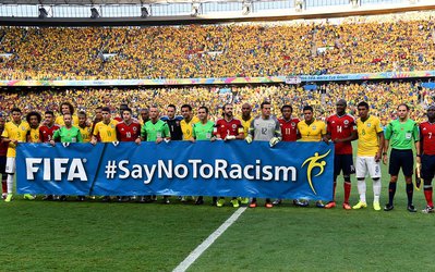 گزاش تصویری دیدار برزیل - کلمبیا