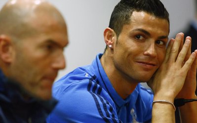 رای رونالدو برای انتخاب بهترین مربی سال زیدان نیست