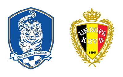 ترکیب تیم‌های کره‌جنوبی و بلژیک اعلام شد