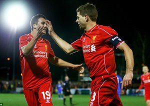 استیون جرارد|اِی اِف سی ویمبلدون 1 - 2 لیورپول / جام حذفی