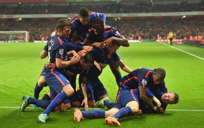 لیگ جزیره | آرسنال 1 - منچستر یونایتد 2 / منیونایتد خانه توپچیها را فتح کرد