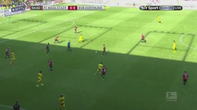 اینگولشتاد 0 - بوروسیا دورتموند 4 / هفته دوم بوندسلیگای آلمان/گل های مسابقه