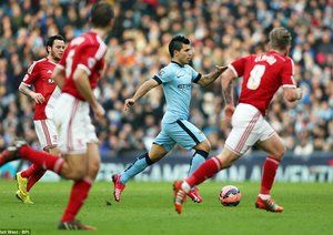 سرخیو آگیرو|منچستر سیتی 0 - 2 میدِلزبورو / جام حذفی