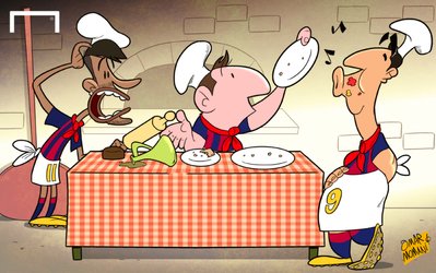 کاریکاتور روز | مسی پیتزا زن!