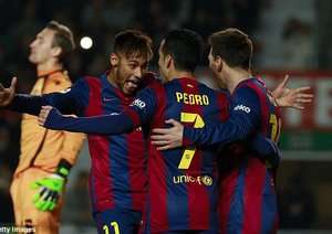 نیمار -مسی - پدرو