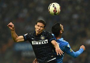 هرنانز - میگل  بریتوس|اینتر میلان 2 - 2 ناپولی / سری آ