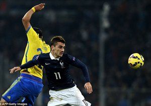 آنتوان گريزمان|فرانسه 1 - 0 سوئد / دیدار دوستانه