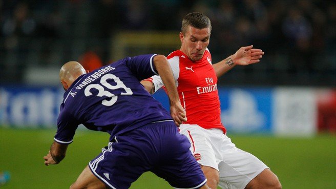 لوكاس پودولوسكي - آنتونی فَندَن بور