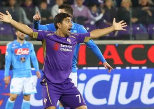 اعتراض بازیکن فیورنتینا