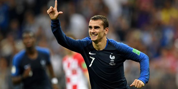 گل‌های بازی فرانسه 4 - کرواسی 2