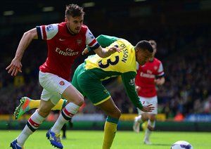 آرون رمزی|نوریچ 0-2 آرسنال