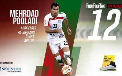 6 ایرانی در جمع 50 بازیکن برتر آسیا