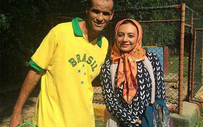 عکس روز | یکتا ناصر همبازی ریوالدو شد