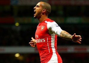 تئو ولكات|آرسنال 2 - 1 لیستر سیتی / لیگ جزیره