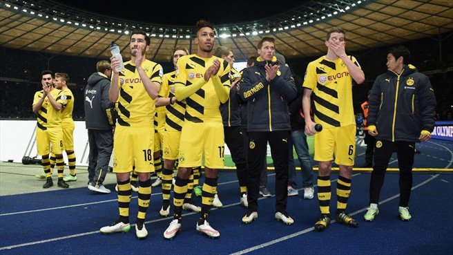 عکس العمل بازیکنان دورتموند