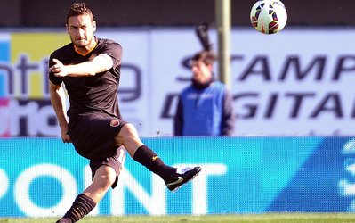 توتی غایب بزرگ مقابل فیورنتینا