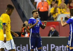 شادی بازیک آمریکا|ایالات متحده امریکا 1 - 4 برزیل / دیدار دوستانه