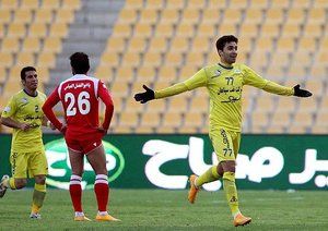 شادی بازیکن نفت|None