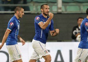 جورجیو کیه لینی|ایتالیا 2-1 آذربایجان / مقدماتی یورو 2016