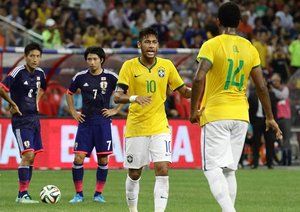 نیمار|ژاپن 0-4 برزیل / دیدار دوستانه