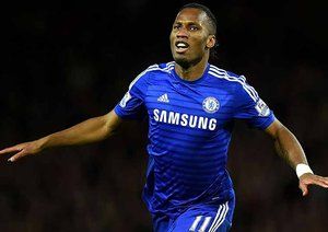 ديديه دروگبا|منچستر یونایتد 1 - 1 چلسی / لیگ جزیره