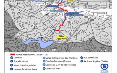 مسیر ویژه برای گردشگران خارجی و برزیلی در شهر سالوادور