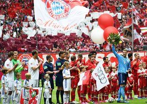 جشن بازیکنان