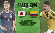 ژاپن 1 - 4 کلمبیا