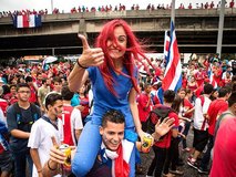 گزارش ساکرنت از شادی خیابانی مردم در کاستاریکا / پیروزی در برزیل؛ جشن در سن‌خوزه