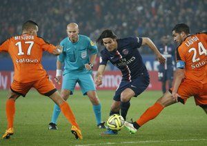 ادینسون کاوانی|پاریس سن ژرمن 3 - 1 لورين / لوشامپونه