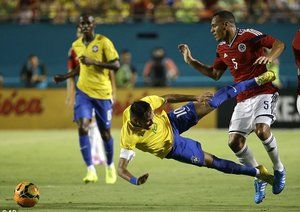 نیمار|برزیل 1-0 کلمبیا / دیدار دوستانه