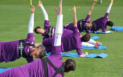 نخستین تمرین تاکتیکی شاگردان کی‌روش با ترکیب کامل