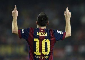 لیونل مسی|بارسلونا 3 - ایبار / لالیگا