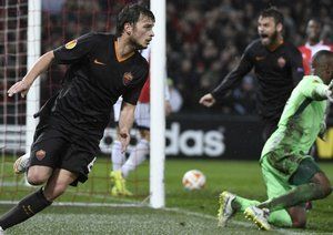 آدم لياجیچ|فاينورد روتردام 1 - 2 رم / لیگ اروپا