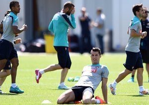 کريس‌ رونالدو|تمرين کريس‌ رونالدو با تيم ملي پرتغال