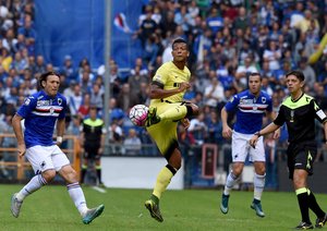 فردی گوآرین|سامپدوریا 1 - 1 اینترمیلان / سری آ